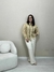 Camisa Feminina Bordado e Manga em Laise