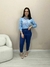 Camisa Feminina Bordado Frontal Vazado AM1864 - comprar online