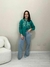 Camisa Feminina Bordado Frontal Vazado AM1864 - comprar online