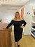 Vestido Feminino Ombro a Ombro Canelado Plus