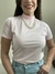 Blusa Feminina Gola Alta em Algodão. - Boutique Qbonita Pina