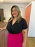 Saia Feminina Transpassada com Amarração Plus Size