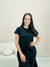 Imagem do Vestido Feminino Longo em Algodão Evasê com Bolso