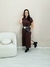 Vestido Feminino Longo em Algodão Evasê com Bolso na internet