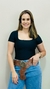 Body Manga Curta Decote Quadrado em Suplex - loja online