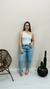 Blusa Feminina Manga Nula Canelado com Fivela - loja online