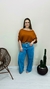 Blusa Feminina Manga Morcego Plissada em Malha - comprar online