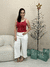 Blusa Feminina Regata Alça Fina em Modal em Lurex na internet