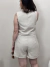 Conjunto Feminino Shorts e Colete em Alfaitaria - Boutique Qbonita Pina