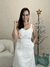 Vestido Feminino Midi Saia Evaze com Recorte - Boutique Qbonita Pina
