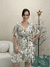 Vestido Feminino Curto Transpassado com Amarração Estampado - Boutique Qbonita Pina