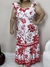 Vestido Feminino Longo Alças Babado Plus Size - Boutique Qbonita Pina