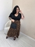 Imagem do Saia Feminina Transpassada com Amarração Plus Size