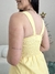 Vestido Feminino Midi Meia Taça em Tricoline