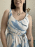 Imagem do Vestido Feminino Longo em Tule Regata Estampado