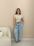 Blusa Feminina Manga Curta em Viscrolycra Folhagem