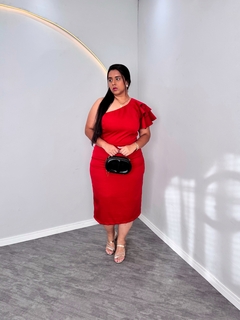 VESTIDO ALFAIATARIA CECÍLIA PLUS - Priscilókka Store
