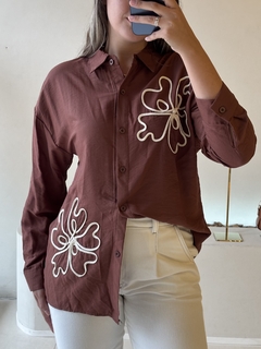 CAMISA YUMI BORDADA - comprar online