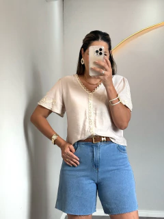 BERMUDA JEANS PEDAL - comprar online
