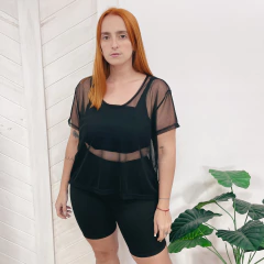 Remera MESH - NO incluye el top de abajo - en internet