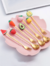 Set de tenedores y cucharas x6 - Frutas - La Vaca en Bikini