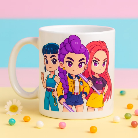 Taza de polímero - k-pop Demon Hunter Huntrx 3