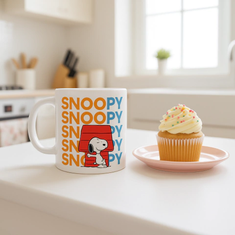Taza de cerámica - Snoopy House