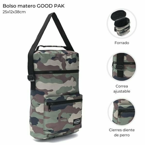 Bolso Matero Camuflado Verde - comprar online