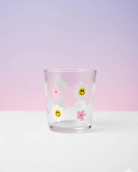 Vaso Margarita y flores