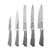 Cepo para cuchillos x5 piezas Steelmaster - TRENTO - comprar online