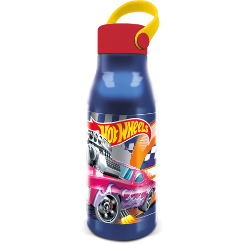 Botella Hot Wheels 760 ml Flexi Aluminio
