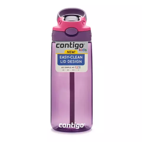 Botella Kids Straw 590ml- Eggplant Punch - Contigo - comprar online