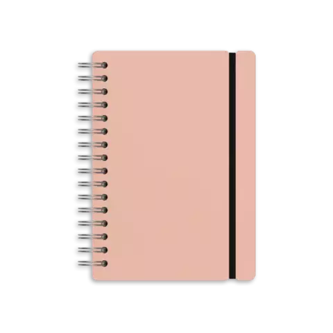 Cuaderno A5 Rosa X80 HOJAS RAYADAS -vacavaliente - comprar online
