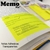 Notas Adhesivas Transparentes MemoFix® 80x90mm x 50 hojas - comprar online