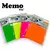 Notas Adhesivas Transparentes MemoFix® 80x90mm x 50 hojas