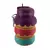 Botella Silicona Plegable, Divertida forma de Dona - CRESKO - comprar online