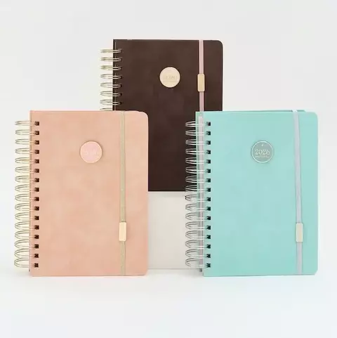 Agenda diaria 2026 Mundo Fw - Minimalista