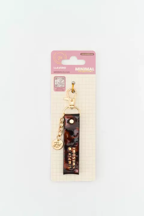 Llavero Minimal Colgante -Mundo Fw - comprar online