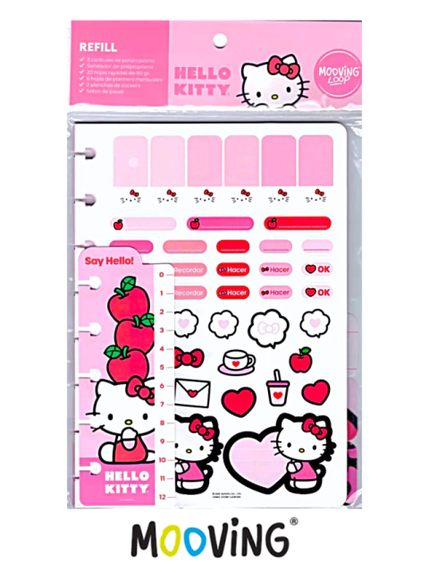 Repuesto A5- Refill Hello Kitty-Mooving Loop - comprar online
