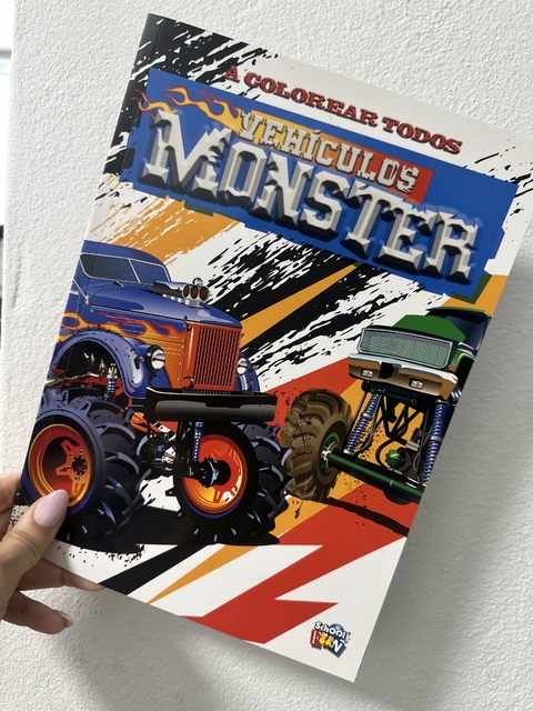 Libro para Colorear School Fun Vehiculos
