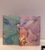 Cuaderno A5 Marmolado pastel c/dorado - 80 hojas con diseño en el borde - comprar online