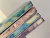 Cuaderno A5 Marmolado pastel c/dorado - 80 hojas con diseño en el borde - Pensel Store