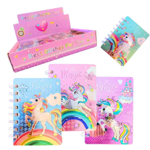 Libreta Unicornio 64 hojas rayadas