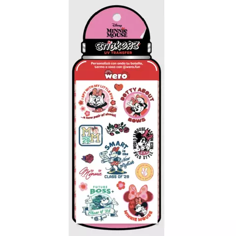 Stickers para Botellas - MINNIE- WERO - - comprar online