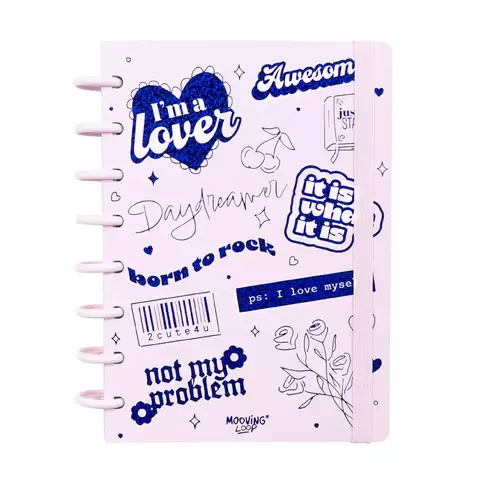 Cuaderno A5 c/ sistema de disco -Mooving Loop - comprar online