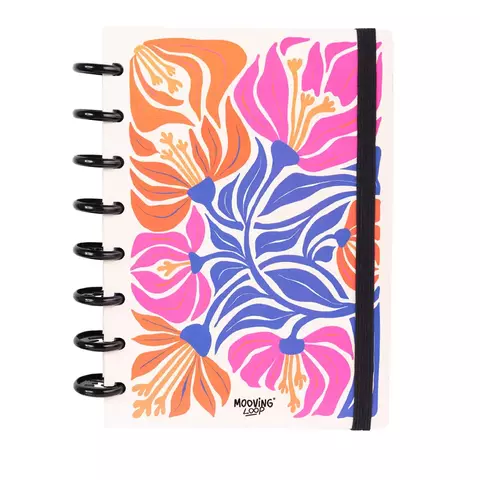 Cuaderno A5 c/ sistema de disco -Mooving Loop