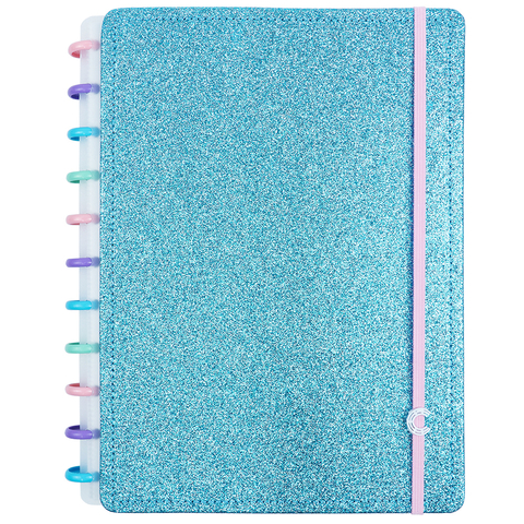 Cuaderno inteligente A4 x80 hojas Glitter Ocean Blue - comprar online