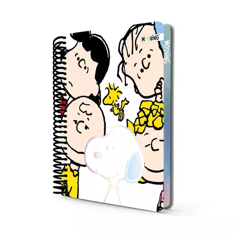 Cuaderno A5 con Espiral Snoopy-MOOVING - comprar online