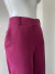 CALÇA ALFAITARIA FÚCSIA LINHO - CRIS NUNES COLLECTION - comprar online