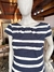 VESTIDO COMMA AZUL LISTRADO - comprar online